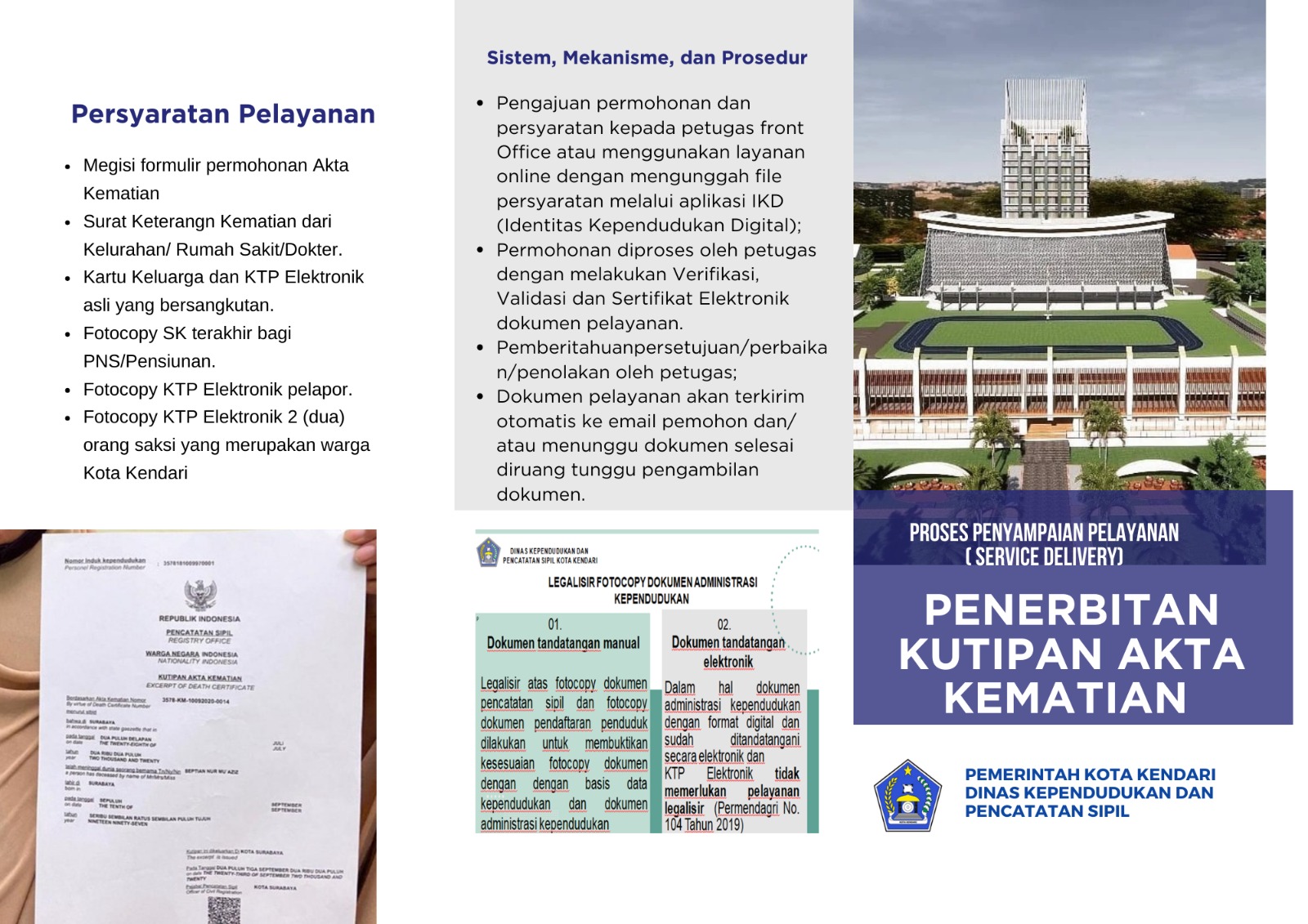 PENERBITAN KUTIPAN AKTA KEMATIAN
